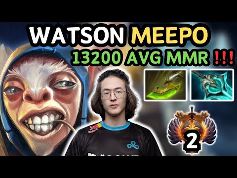 🔥 Watson MEEPO Safelane Carry 7.37e 🔥 1K XPM Rank 2 Europe - Dota 2