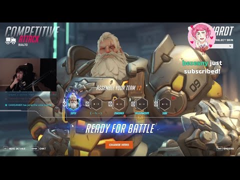 INSANE REINHARDT OVERWATCH 2 RANKED GAMEPLAY SEASON 3 | SUPER