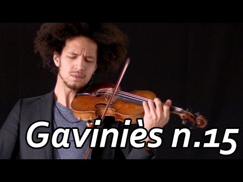 Gaviniés étude n.15 - classical solo violin study