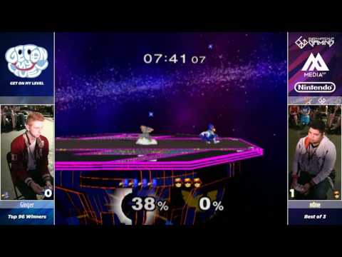n0ne vs Ginger - GOML 2017 - Melee Winners Top 96
