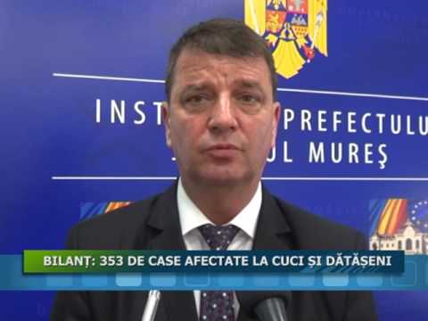 BILANT: 353 DE CASE AFECTATE LA CUCI SI DATASENI