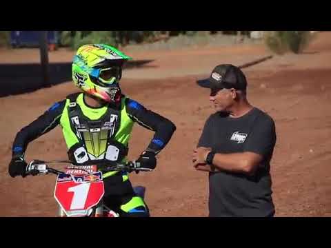 Test ride of Ryan Dungey's KTM Factory Supercross bike, California