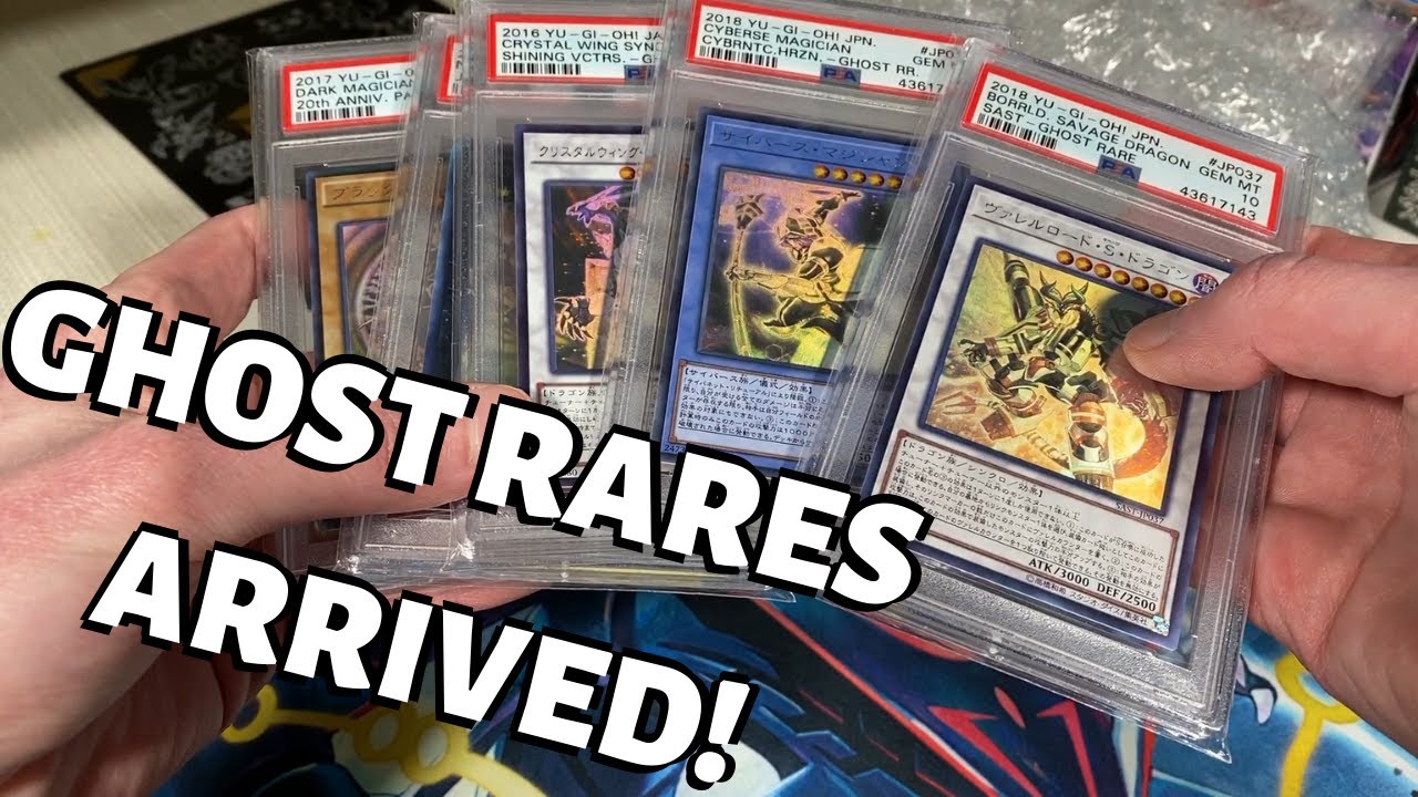 Can Ghost Rares Get Any More AWESOME? PSA Yugioh Ghost Rare Delivery From Japan!