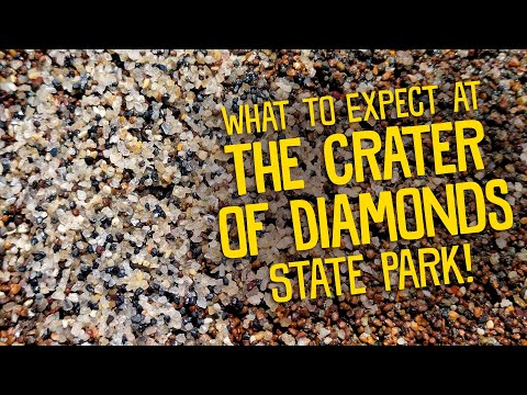 What to Expect at the Crater of Diamonds State Park!!