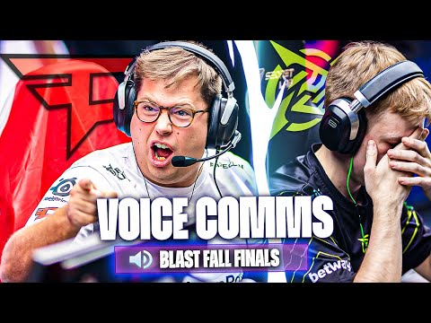 NiP put up a Strong Fight! FaZe v NiP VOICE COMMS | Blast Fall Finals