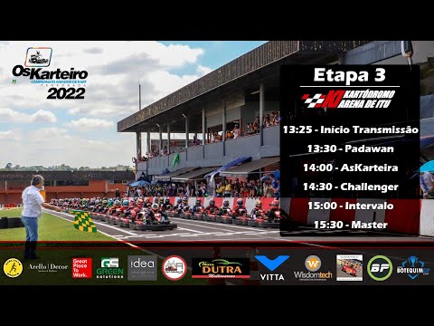3ª Etapa do Campeonato OsKarteiro 2022 - Kartódromo Arena de Itu