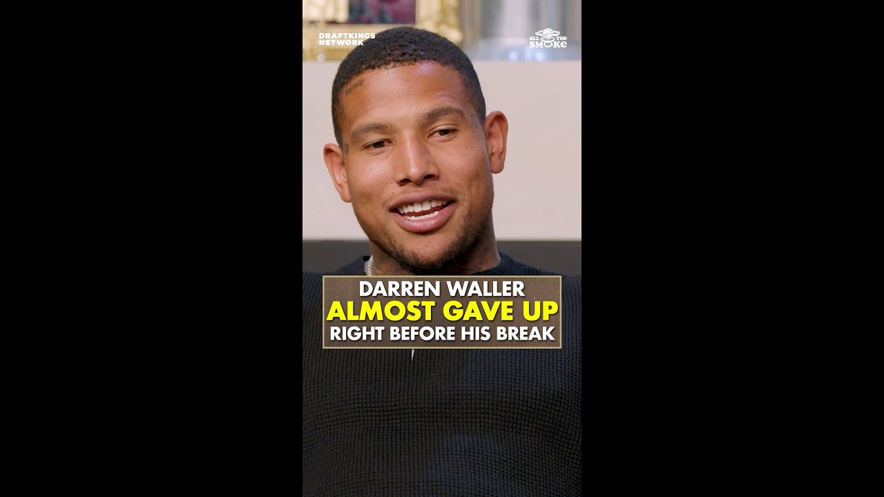 Darren Waller almost quit right before the Raiders called 😳