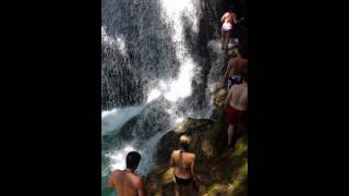 preview picture of video 'Blue Hole & Secret Falls, Ocho Rios - BIG SHIP TOURS'