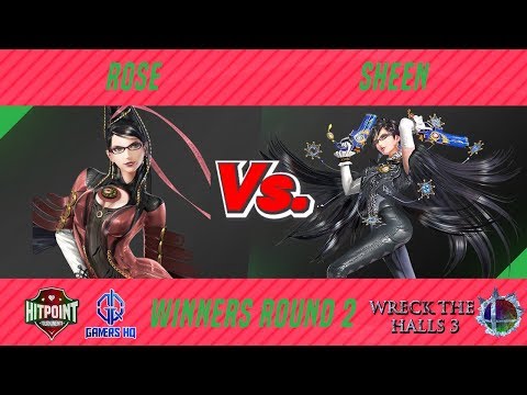 Wreck the Halls 3 W2 - Rose (Bayonetta) vs Sheen (Bayonetta, Donkey Kong)