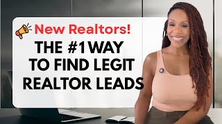 This is the NUMBER ONE way for new Realtors to find real estate leads that close! #realestate
