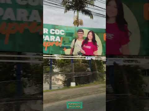 Blumenau Santa Catarina no dia da consciência negra 2025 ruas da cidade #blumenau