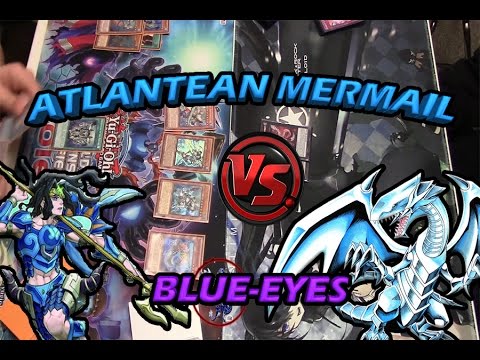 Yu-Gi-Oh Feature Match Atlantean Mermail Vs Blue-Eyes - (December 2016)