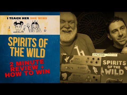 I Teach Her She Wins - How to Win "Spirits of the Wild" (Shooting with kids)