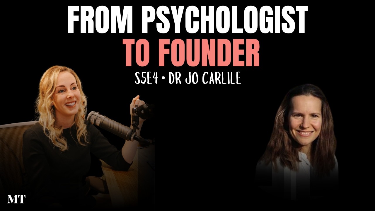 Podcast cover for How therapists can start and grow a business with Dr Jo Carlile