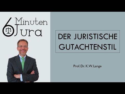 The legal opinion style