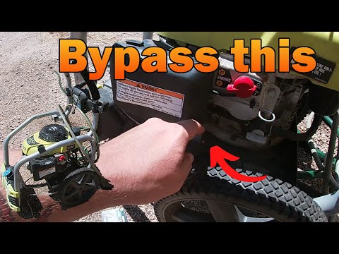 What to do when your pressure washer will not stay running. Starts and dies.