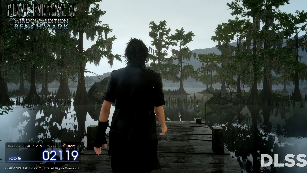 Final Fantasy XV DLSS Vs. TAA Comparison - YouTube