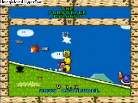 The Forgotten Island Title Screen