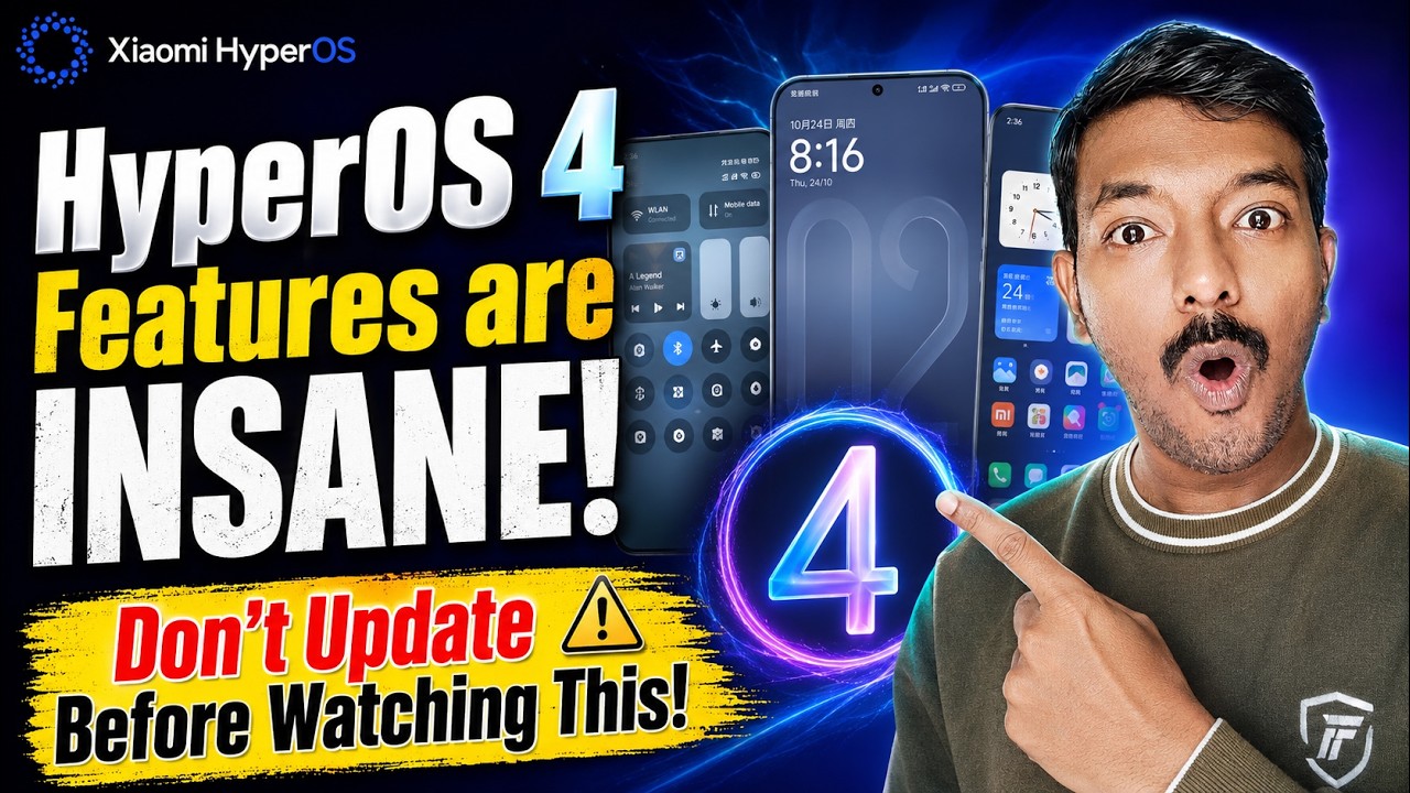😱 HyperOS 4 Changed EVERYTHING! 🔥Top 10 NEW Features You Must See! ⚡