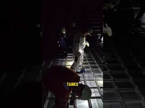 INSIDE an LNG Tanker! #shorts