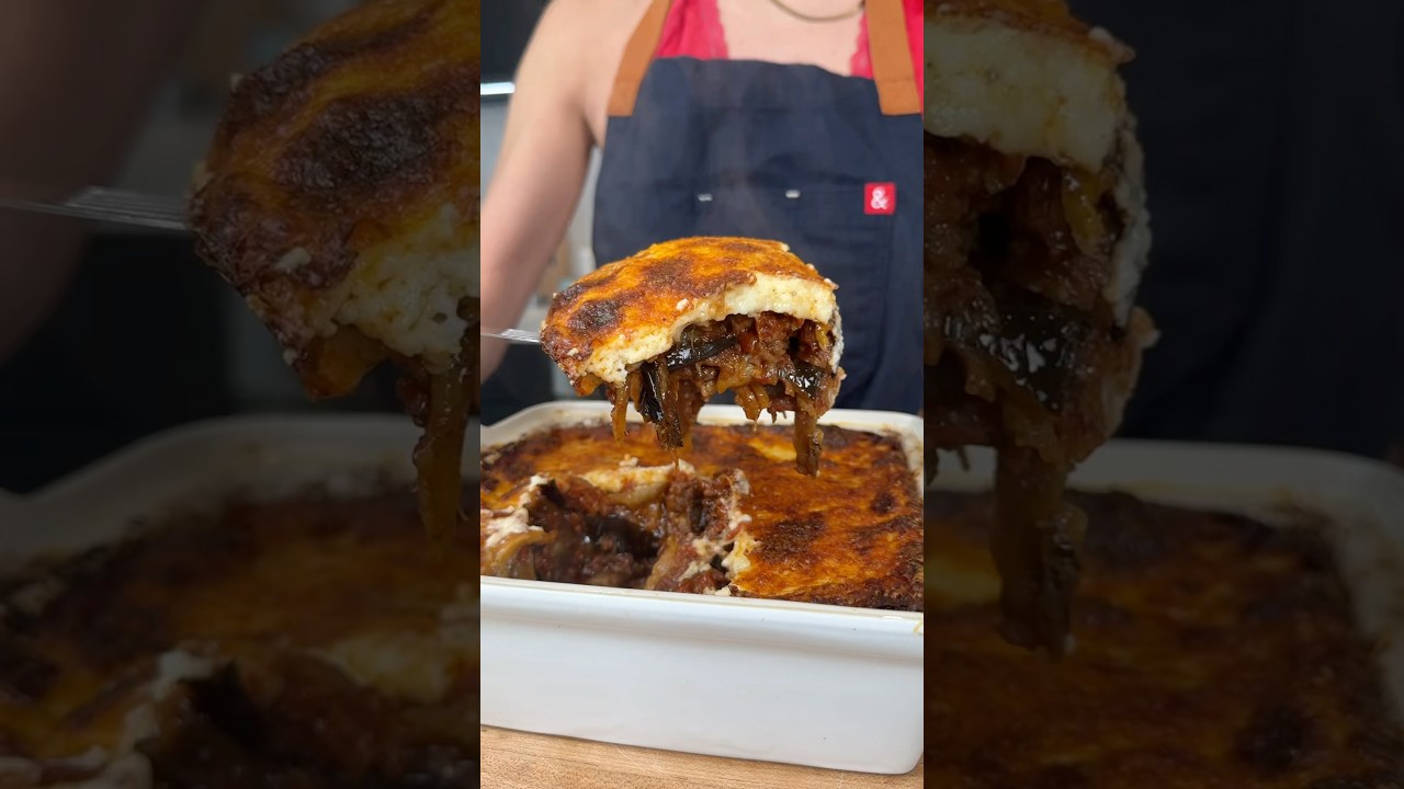 MOUSSAKA 🍅🍆 #cooking