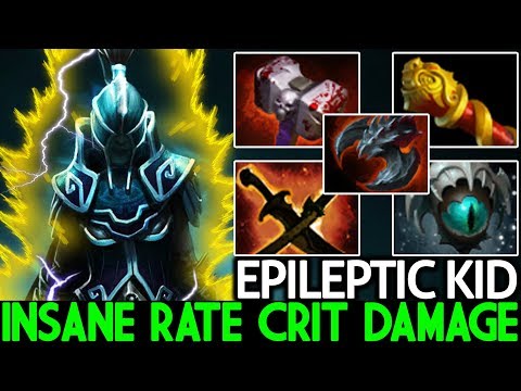 EPILEPTIC KID [Phantom Assassin] Insane Rate Crit Destroyed Pub Game 7.22 Dota 2