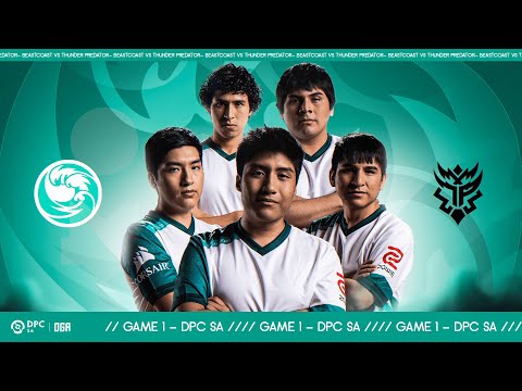 BEASTCOAST VS THUNDER PREDATOR | GAME 1 | OGA DPC SA LIGA REGIONAL | SEASON 2