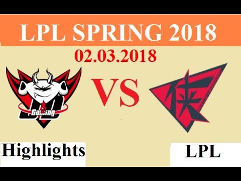 [02.03.2018]: JDG vs RW - Highlights Game 2 - LPL Spring 2018 W3D5