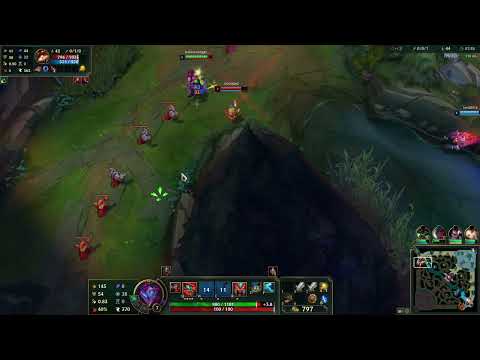 Tryndamere VS Teemo League of Legends (lol)