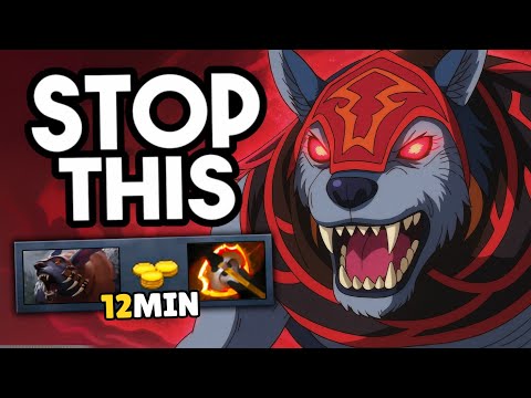 THAT'S HOW TO CARRY URSA WITH CRAZY FARM 12MIN BATTLE FURY DOTA 2 🔥🔥🔥