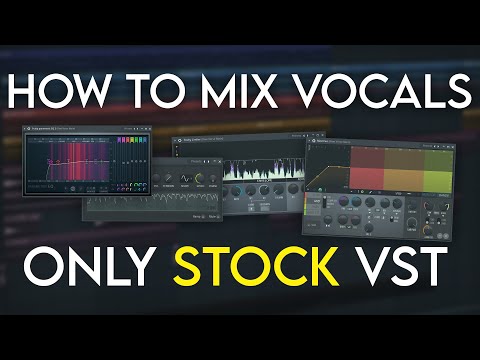 How To Mix Vocals using Only STOCK Plugins | FL Studio Tutorial