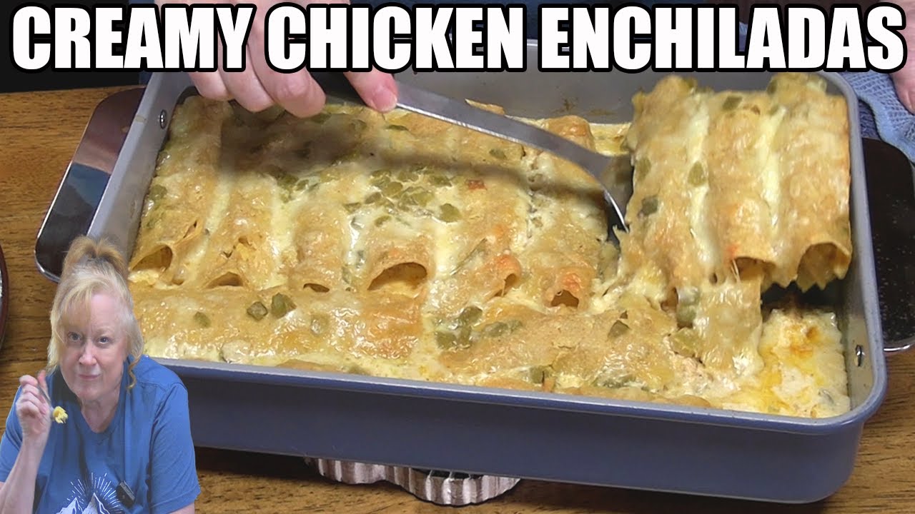 CREAMY CHICKEN ENCHILADAS Same Great Flavor, Low Carb