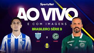AVAÍ X GOIÁS: AO VIVO E COM IMAGENS | RODADA 10 | SÉRIE B