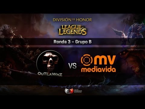 OuTLaWnZ vs MediaVida.com - División de Honor de League of Legends (Ep. 10)