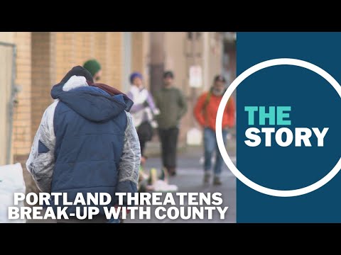 Portland threatens divorce with Multnomah County over ... - YouTube