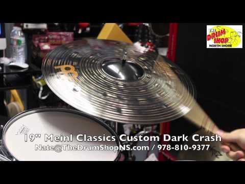 Meinl Classics Custom Dark Crash 19'' - The Drum Shop North Shore
