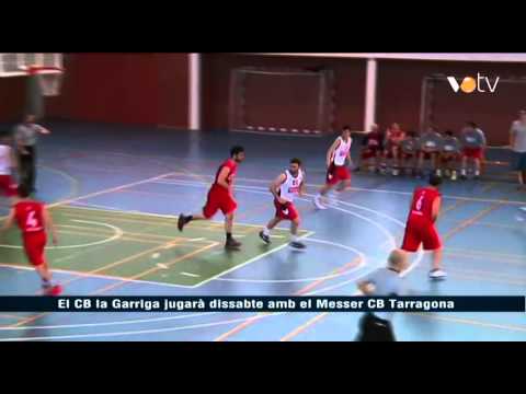VOTV - El CB La Garriga jugarà dissabte amb el Messer CB Tarragona