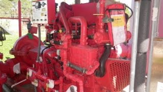 preview picture of video 'Clark Diesel Fire Pump Set on GovLiquidation.com'