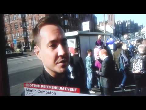 Martin Compston: Independence is going to happen