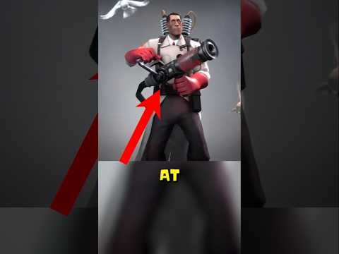An animation mistake in Meet the Medic. #tf2