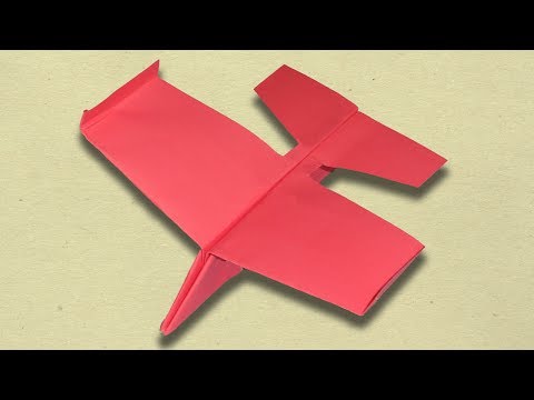 How to Make The Best Paper Glider Airplane - Ultimate Paper Plane Easy.