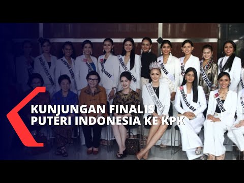 Berkunjung ke KPK, Finalis Puteri Indonesia Dapat Pembekalan Soal Pencegahan Korupsi