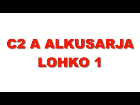 C2 A alkusarja, lohko 1
