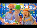 Do You Know Colors Learn With Blippi And His New Friend Indoor Playground Education For Kids