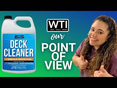 Better Boat Non Skid Deck Cleaner - WTI product video review