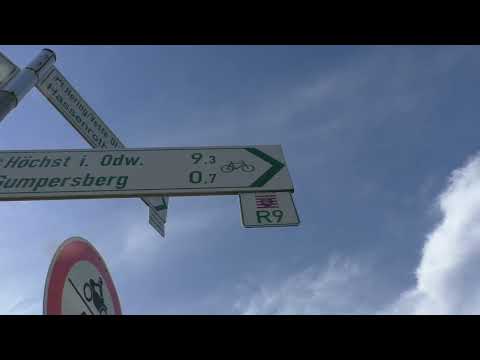 2022 07 06  Fahrradtour Breuberg - Hohe Straße - Richtstätte-Ober Kainsbach weiter bis zur Ukraine