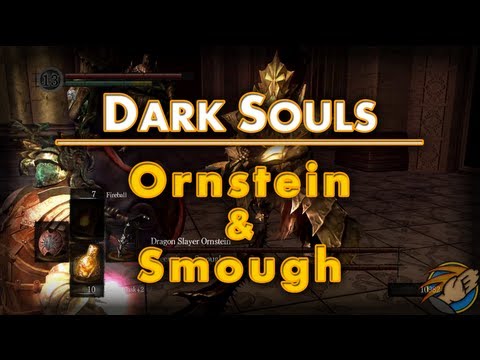 Dark Souls Bosses - Ornstein and Smough vs Melee