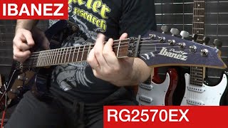 Video thumbnail for Improvisation on Ibanez Prestige RG2570EX 🎸 Sound TEST by Guitarman Guitar Gear Demos