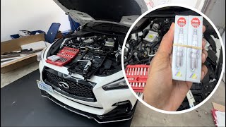 Infiniti q50 spark plugs install | q50 3.0t