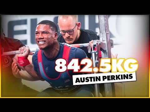 Austin Perkins | 842.5kg Total 74kg IPF Worlds 25